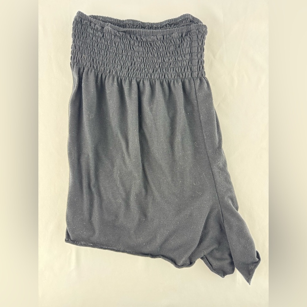 High Waist Black Women's Shorts - Picture 3 of 3